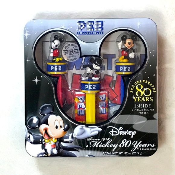 NIB Collectible Mickey Mouse Pez set - Picture 1 of 2